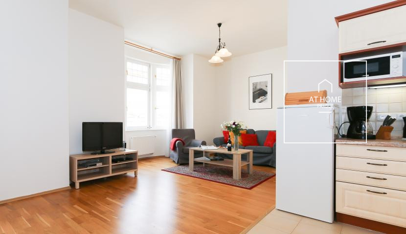 Nice 1bedroom apartment, Na Kozačce, Vinohrady