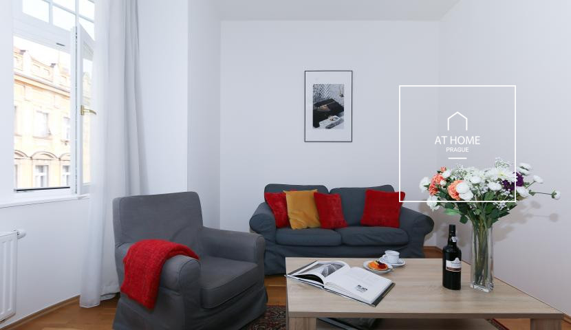 Nice 1bedroom apartment, Na Kozačce, Vinohrady