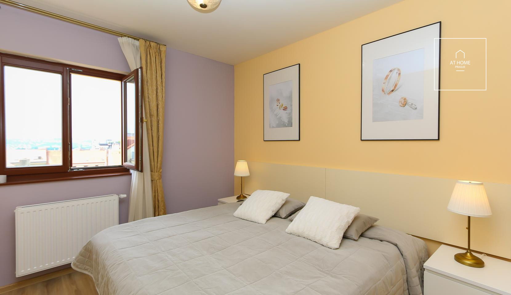 Nice, fully furnished 2bedroom apartment, Máchova, Vinohrady