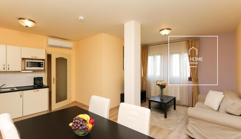 Fully furnished 2 bedroom apartment, Máchova, Vinohrady