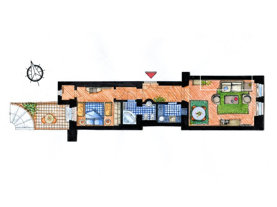 Charming apartment, Anny Letenské