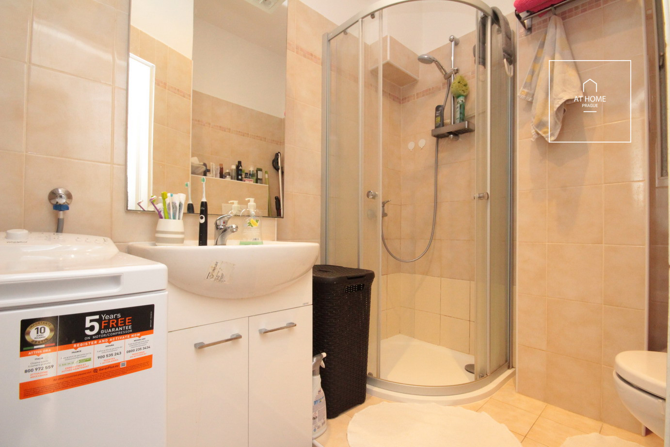 Nice, fully furnished 1bedroom apartment, Žižkov, Kubelíkova