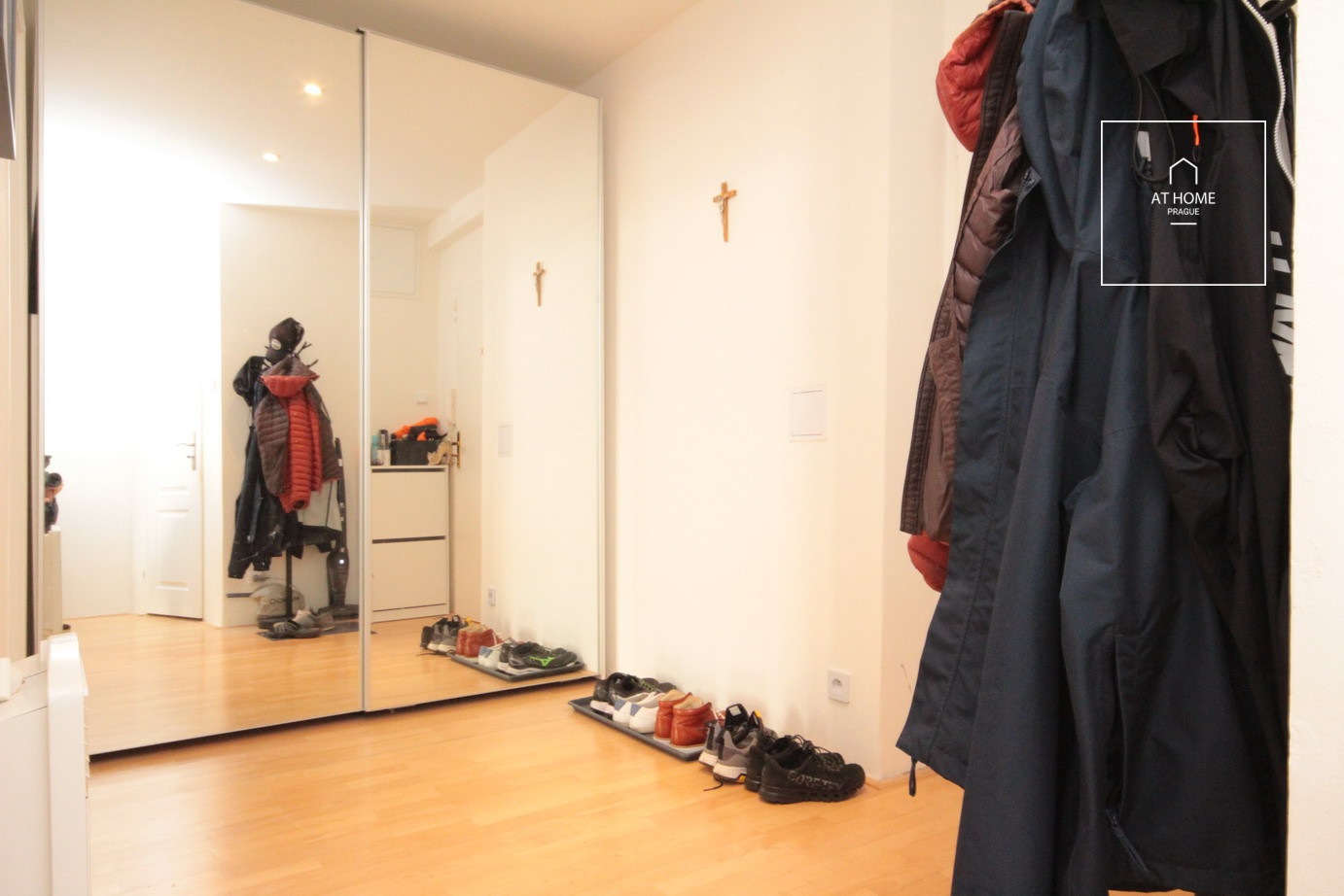 Nice, fully furnished 1bedroom apartment, Žižkov, Kubelíkova