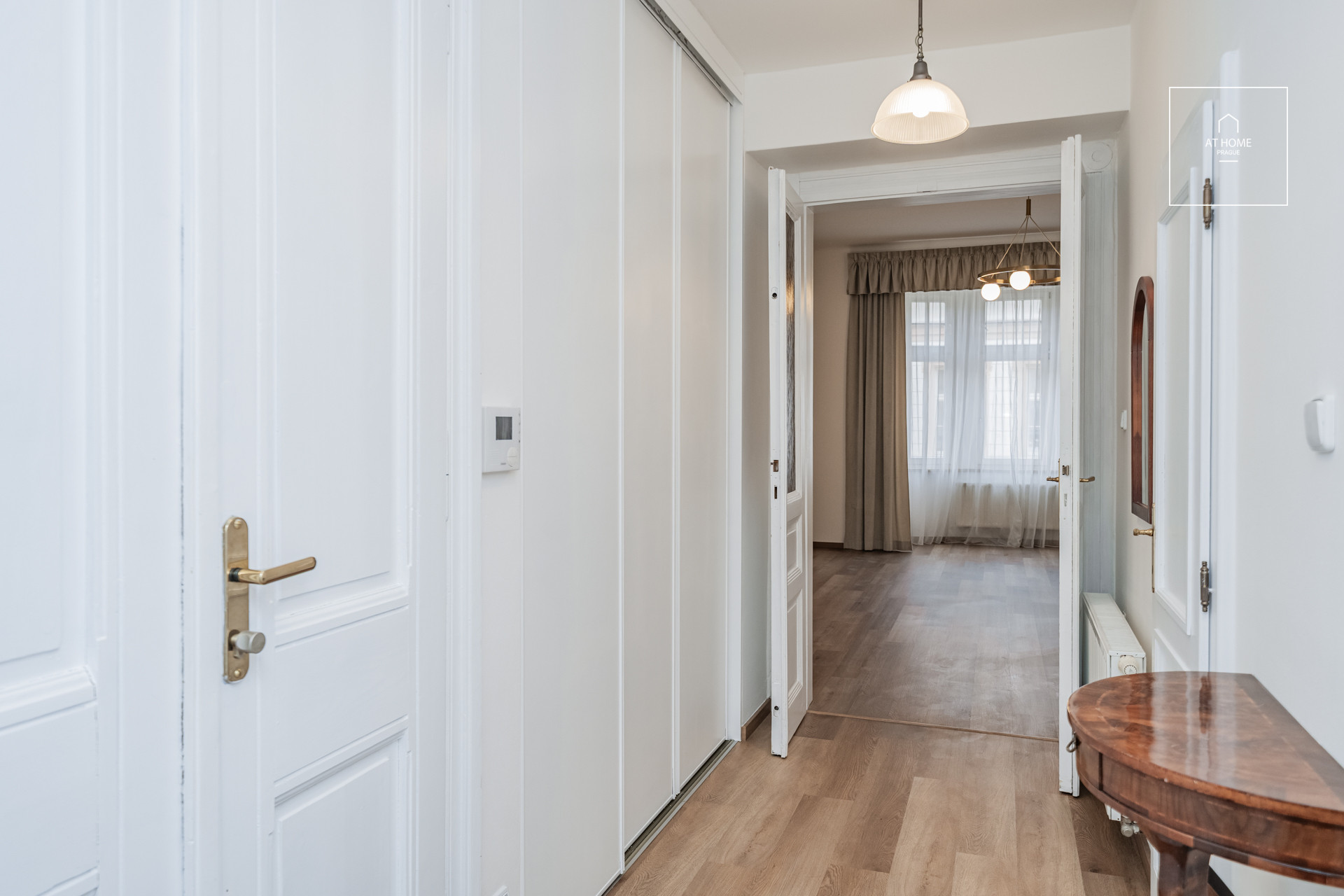 Unfurnished 1 bedroom apartment, Slezská, Vinohrady