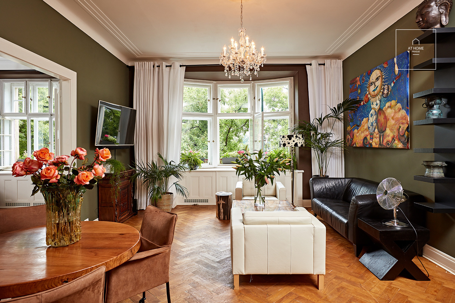 Fully furnished, luxury, 2 bedroom apartment. Na Hrobci, Nové Město