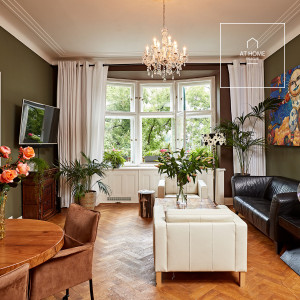 Plně zařízený luxusní byt, 2 ložnice, Na Hrobci, Nové Město