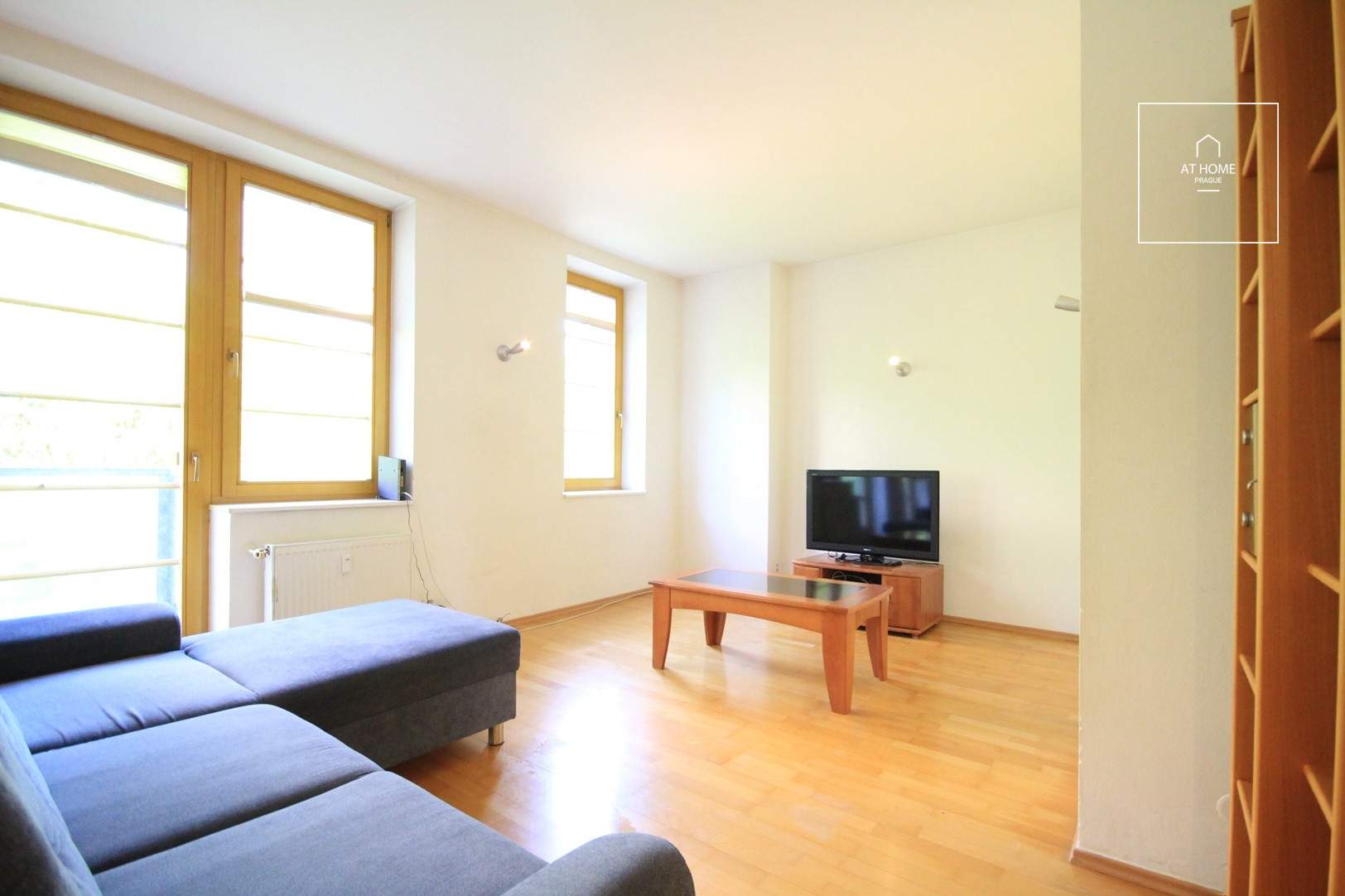 Fully furnished 2 bedroom apartment, 2x balcony, Předvoje, Petřiny