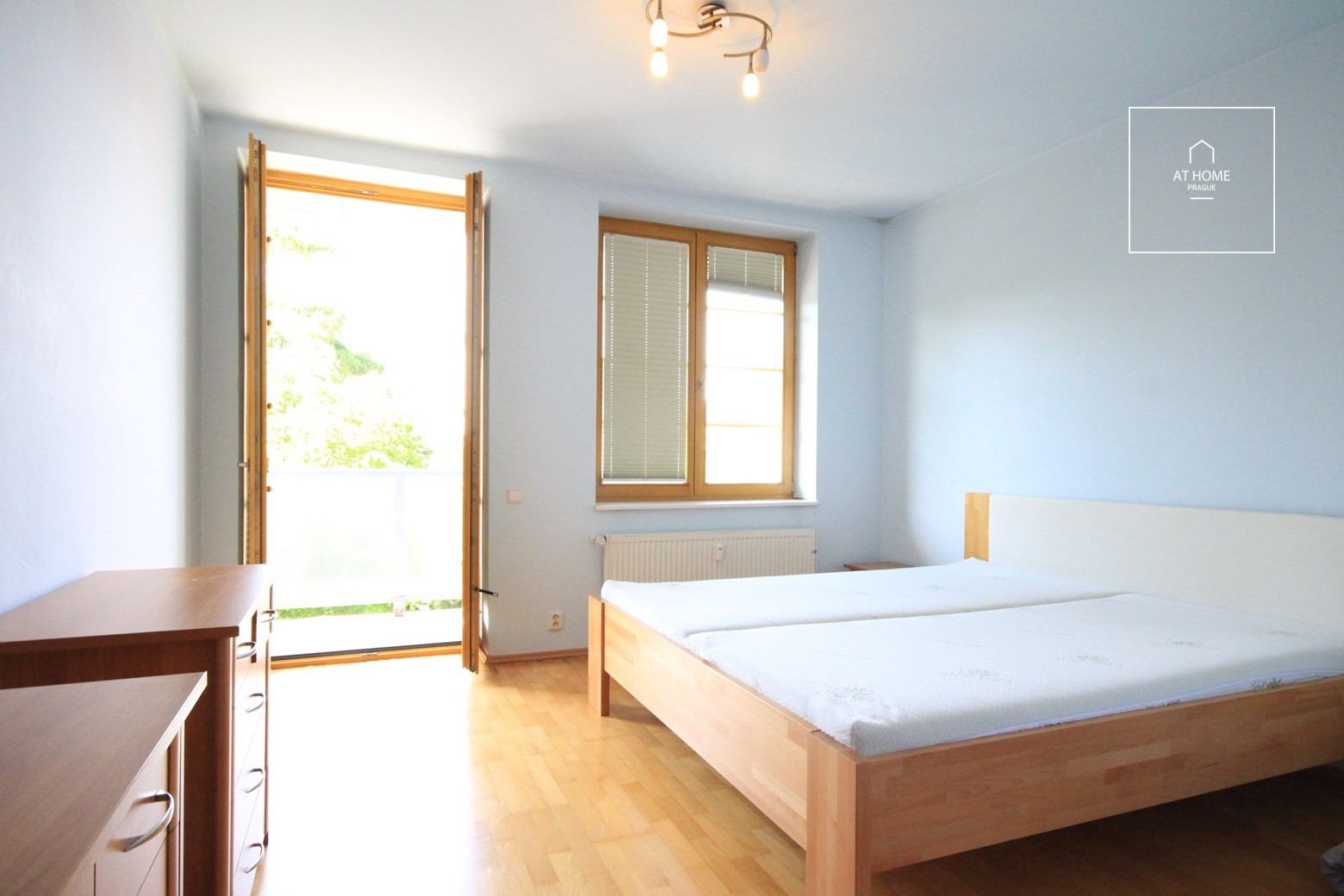 Fully furnished 2 bedroom apartment, 2x balcony, Předvoje, Petřiny