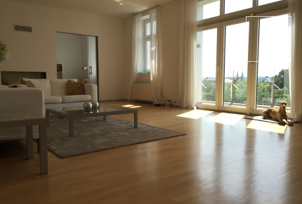 Nezařízený (lze dozařídit) byt 6+kk s terasou, Chopinova, Vinohrady