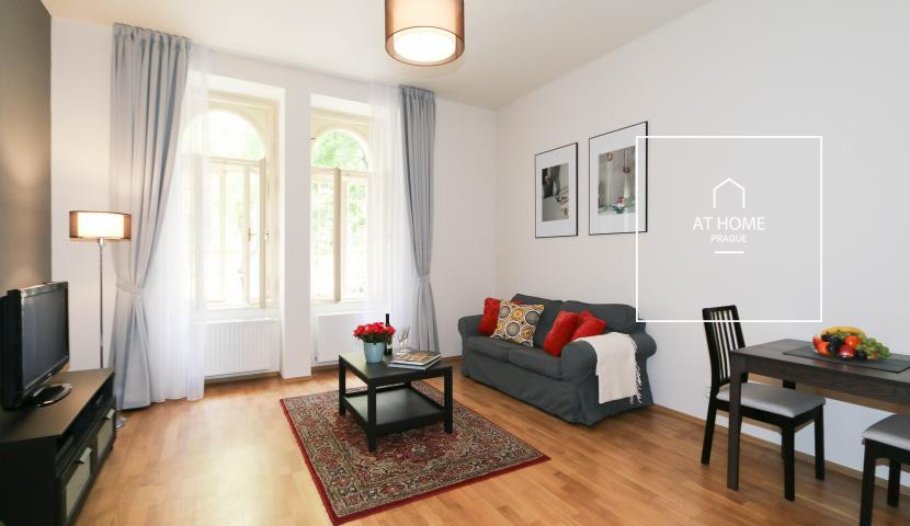 Nice furnished apartment, Moravská, Vinohrady