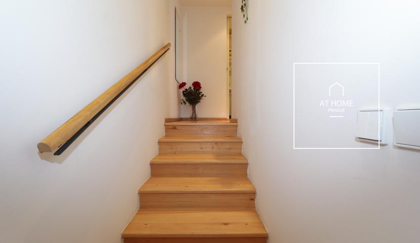 Nice duplex apartment, one bedroom, Vinohrady