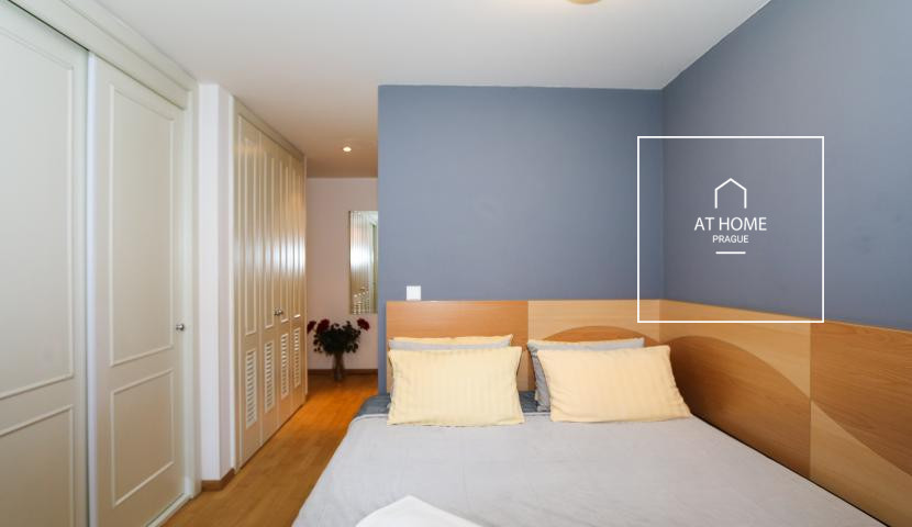 Nice duplex apartment, one bedroom, Vinohrady