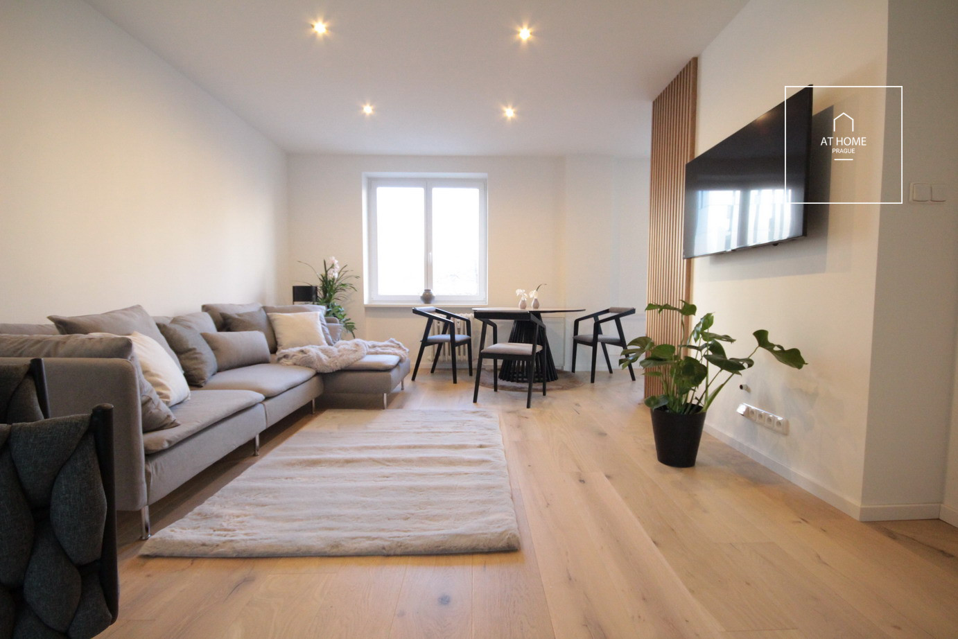 Charming new and furnished one-bedroom apartment, Dejvice