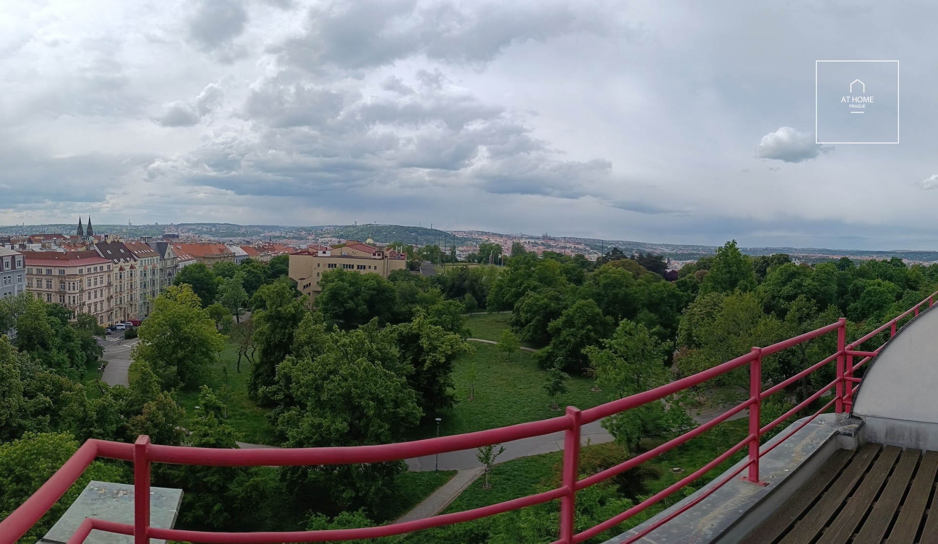 Fully furnished studio with terrace, Chopinova, Vinohrady