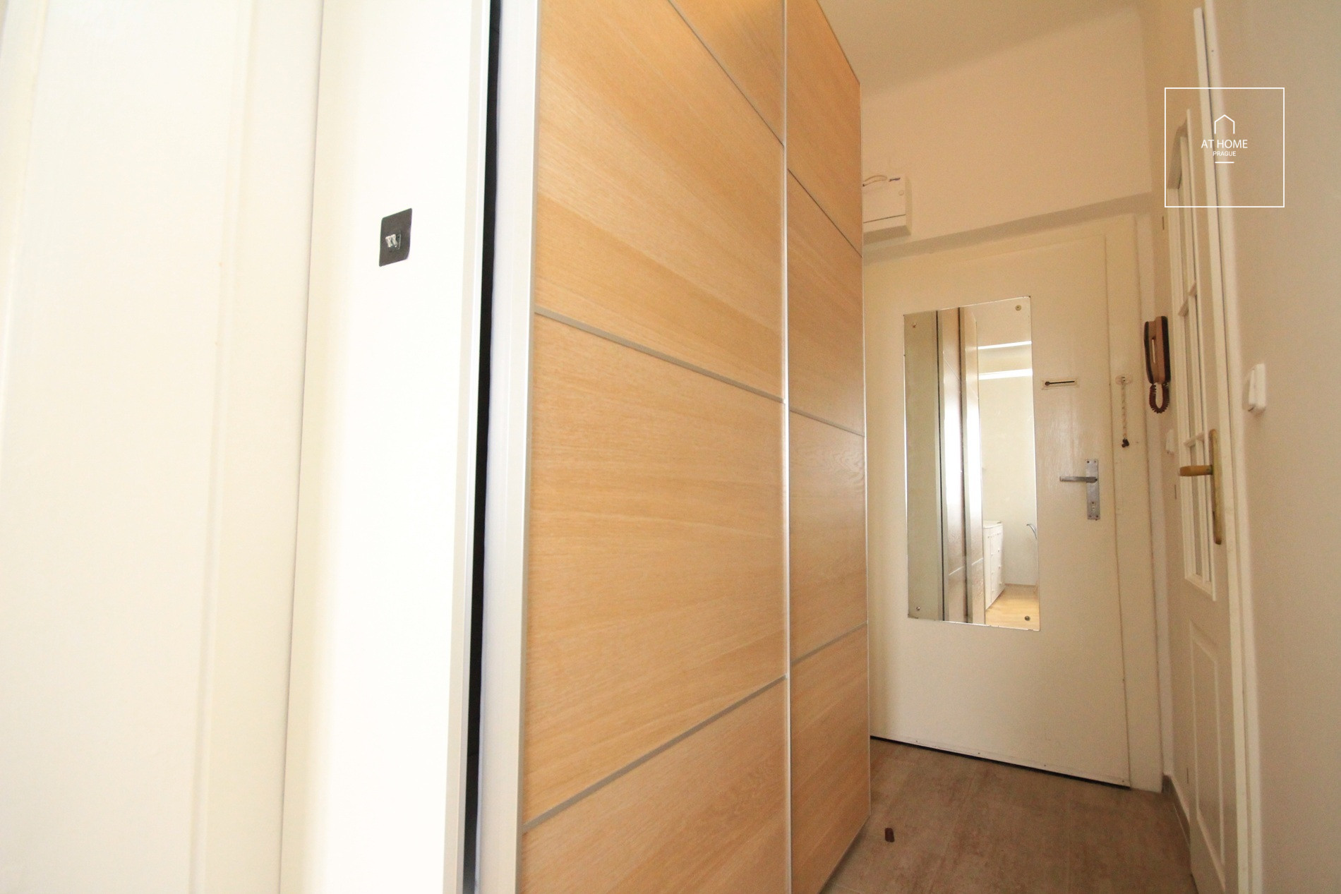 Fully furnished studio with terrace, Chopinova, Vinohrady