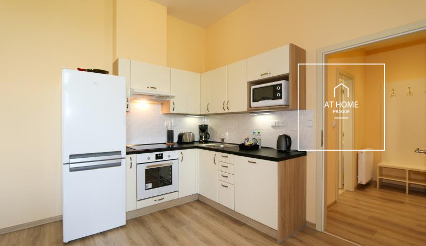 Nice, fully furnished 2bedroom apartment, Máchova, Vinohrady
