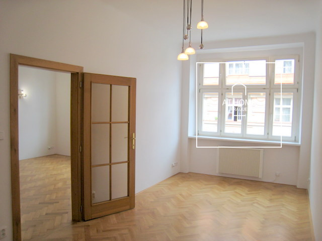 Světlý byt, 2+kk, Vinohrady