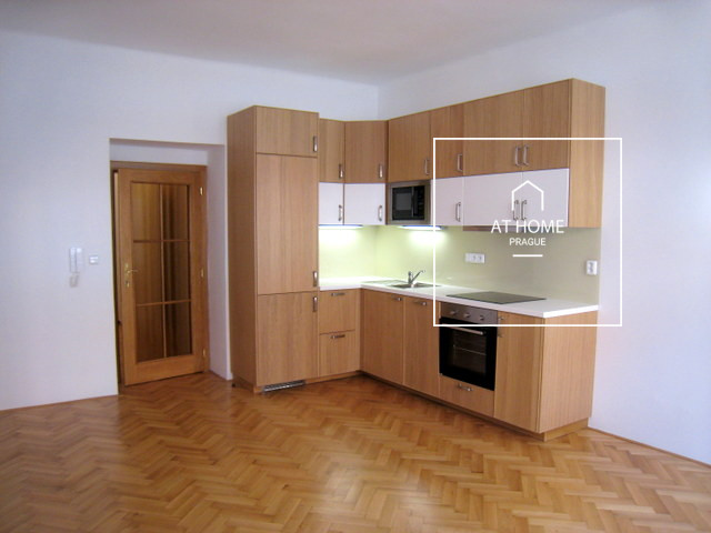 Bright, one bedroom apartment, Vinohrady