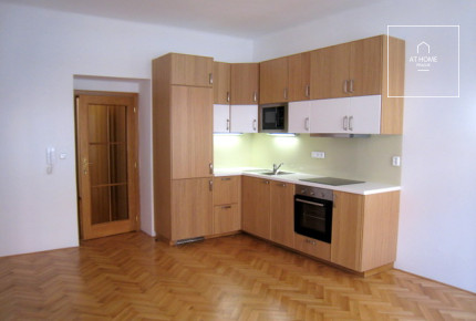 Bright, one bedroom apartment, Vinohrady