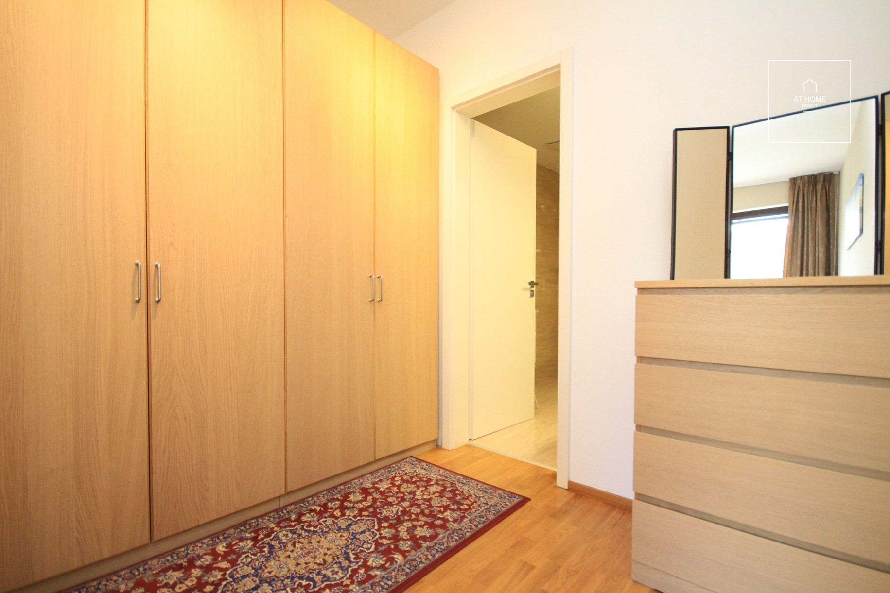 Fully furnished modern one bedroom apartment with balcony, Baarova, Michle