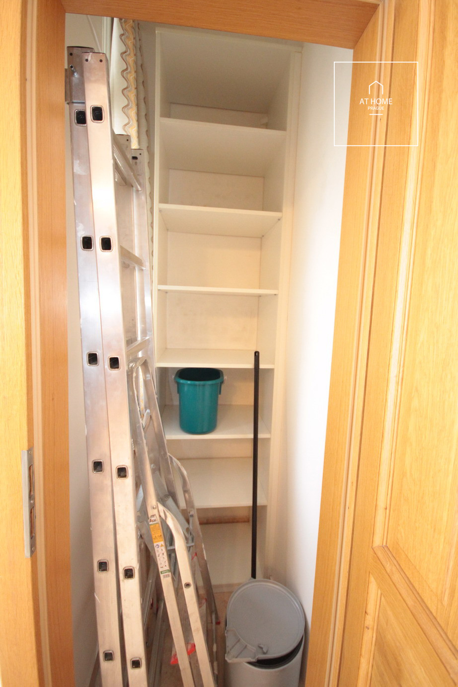 Unfurnished 2-bedroom apartment with small balcony, Art Nouveau building, Staré Město