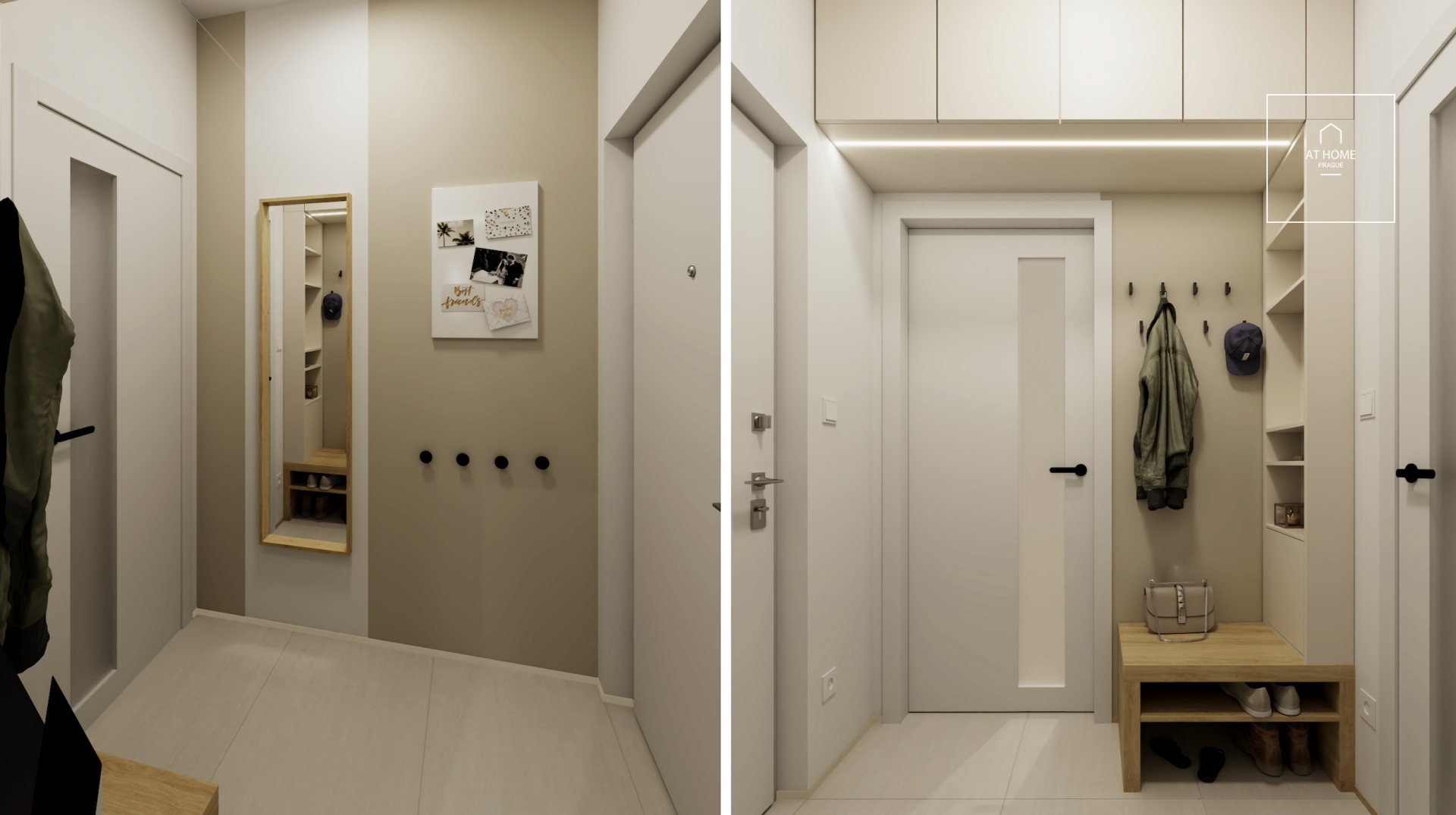 Studio apartment, Na Vrchu, Řeporyje