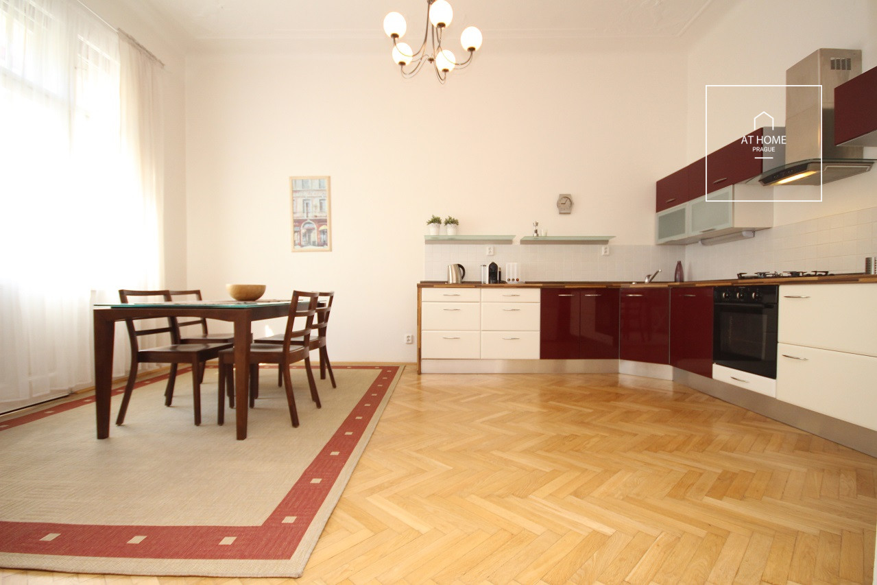 Bright 2-bedroom apartment, Vinohrady - Mánesova Street