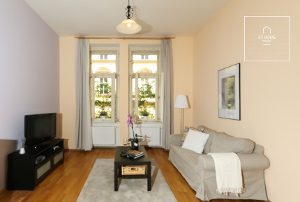 Fully furnished 1-bedroom apartment, Moravská, Vinohrady